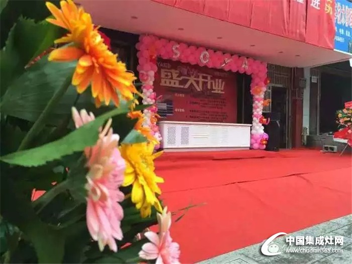 松雅集成灶龍山店盛大開業(yè)，驚喜不停歇