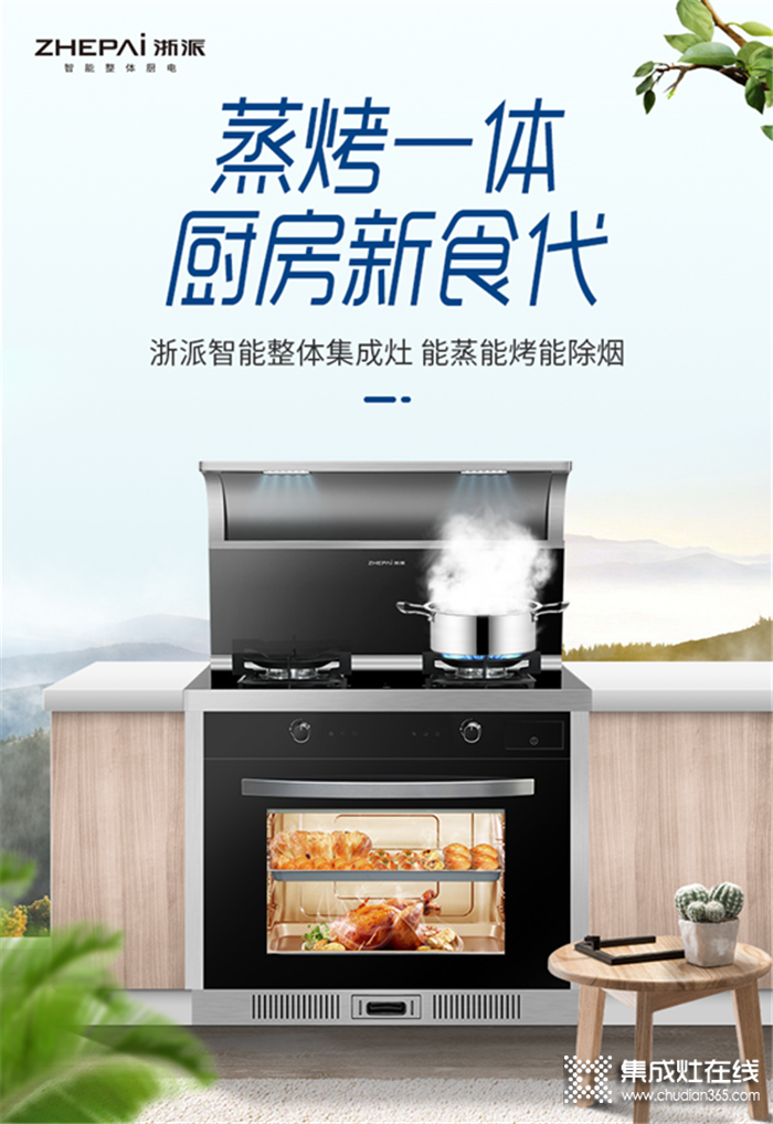 中國廚電分兩派，我家只用高品質(zhì)品牌實(shí)力強(qiáng)的浙派集成灶！