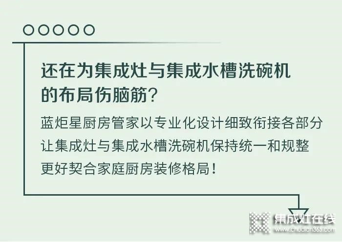 給你的廚房來(lái)個(gè)“微整形”吧，藍(lán)炬星集成灶煥新你的廚房生活~