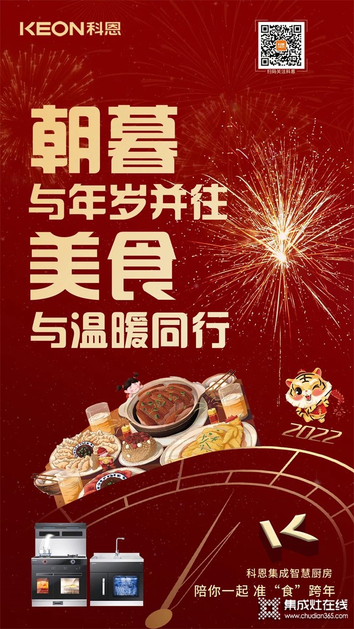 跨年狂歡夜，有你更溫暖！科恩與你一起跨越2021，喜迎2022！