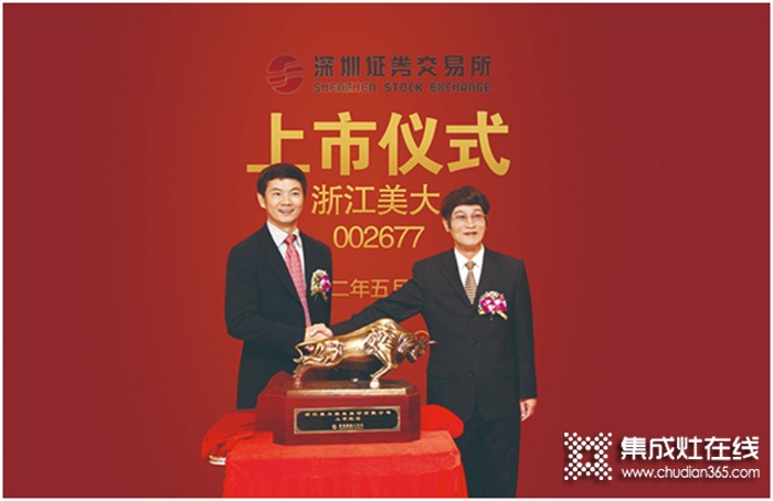 美大集成灶A(yù)股上市10周年，行業(yè)領(lǐng)導(dǎo)者筑夢(mèng)前行成就輝煌