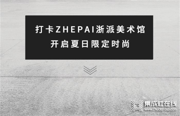 ZHEPAI 浙派集成灶美術(shù)館，將科技融入生活空間中