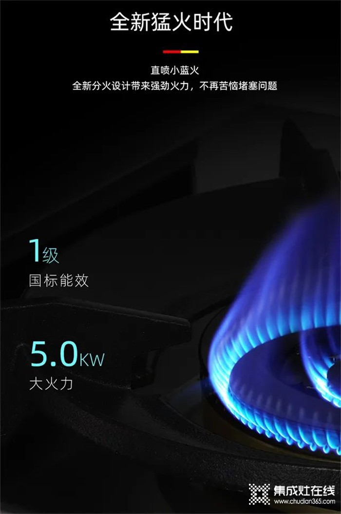 省水省電省燃?xì)獾牡挛髀稍?，你值得擁有? /></div>
<div></div>
<div>德西曼集成灶集成的灶具摒棄鐵、鋁制爐頭，采用最高品質(zhì)的純銅分火器，優(yōu)化氣道，燃?xì)夤┙o更均勻高效，火力突破性達(dá)到5.0kW，并且能效等級(jí)為一級(jí)能效。不但爆炒給力炒菜更香，完成一桌菜的速度也更快。</div>
<div></div>
<div>實(shí)驗(yàn)證明，同樣煮沸1000ml水，德西曼集成灶一級(jí)能效5.0kW火力相比二級(jí)能效4.0kW火力集成灶，煮沸時(shí)間縮短了約1/4。</div>
<div></div>
<div style=