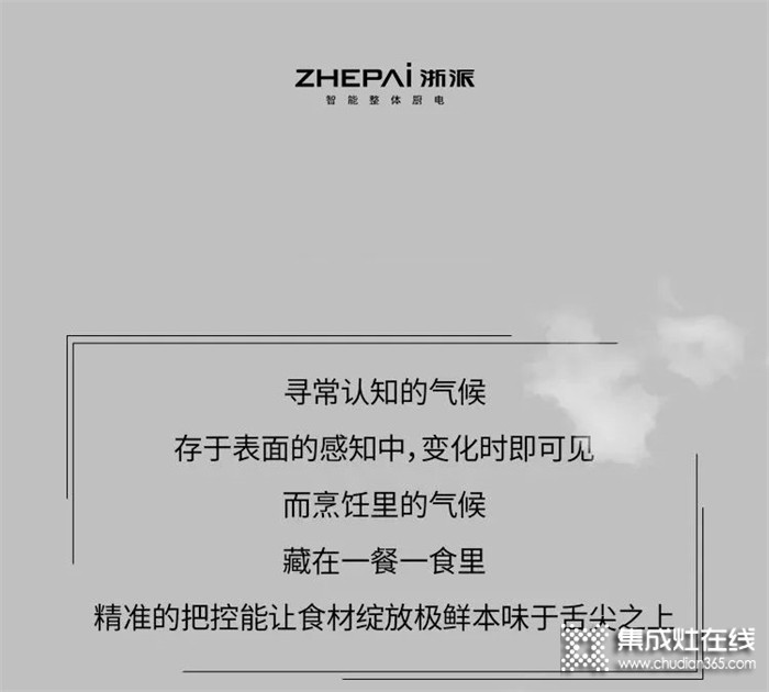 ZHEPAI浙派 BLUE SHADOWS 天翼系列集成灶，愿你往后“食”日，美食常駐