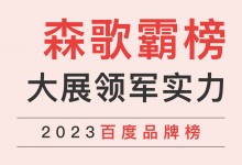 大展領軍實力！森歌榮登太平洋家居品牌榜