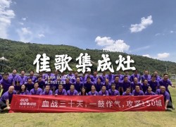 佳歌集成灶|團建活動——讓我們一起撐成人生的夢想之船，揚帆起航！ (1121播放)