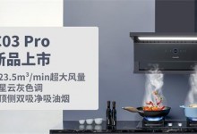 潮邦新品C03Pro煙機(jī)：經(jīng)典再升級(jí)，廚房新風(fēng)尚